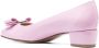 Ferragamo Leren pumps Roze - Thumbnail 3