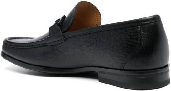 Ferragamo Leren loafers Zwart