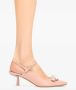 Ferragamo Drop Bow 55 mm pumps Roze - Thumbnail 5