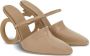 Ferragamo Elina leren muiltjes Beige - Thumbnail 2