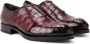 Ferragamo Oxford schoenen met krokodillenleer-effect Rood - Thumbnail 2