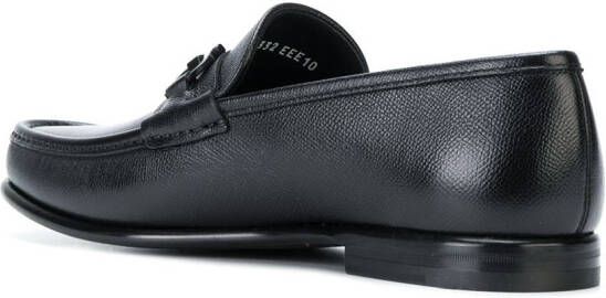 Ferragamo Gaffini horsebit loafers Zwart