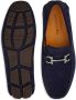 Ferragamo Loafers met gancini-gesp Blauw - Thumbnail 4