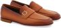 Ferragamo Gancini leren mocassin loafers met bedel Bruin - Thumbnail 2