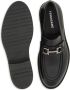 Ferragamo Gancini leren mocassin loafers met bedel Zwart - Thumbnail 5