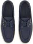 Ferragamo Gancini leren bootschoenen Blauw - Thumbnail 4