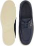 Ferragamo Gancini leren bootschoenen Blauw - Thumbnail 5