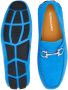 Ferragamo Gancini suède loafers Blauw - Thumbnail 5