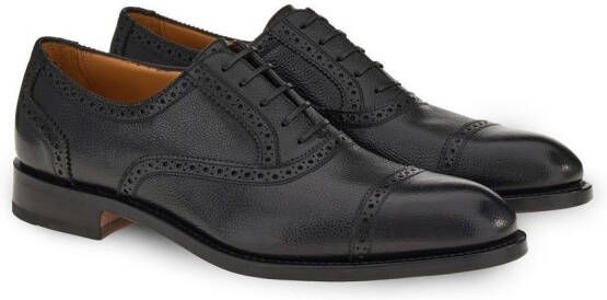 Ferragamo Leren brogues Zwart