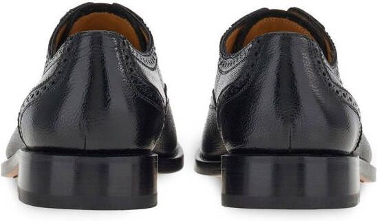 Ferragamo Leren brogues Zwart