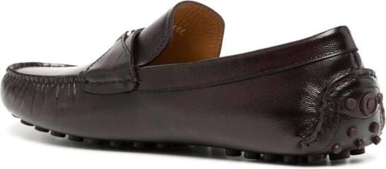 Ferragamo Loafers met Gancini-gesp Rood