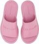 Ferragamo Slippers met logo-reliëf Roze - Thumbnail 3