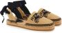 Ferragamo Espadrilles met geborduurd logo Beige - Thumbnail 2