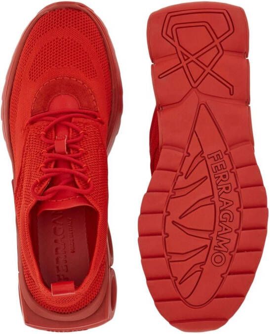 Ferragamo Low-top sneakers Rood