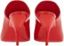 Ferragamo Muiltjes met open neus Rood - Thumbnail 3