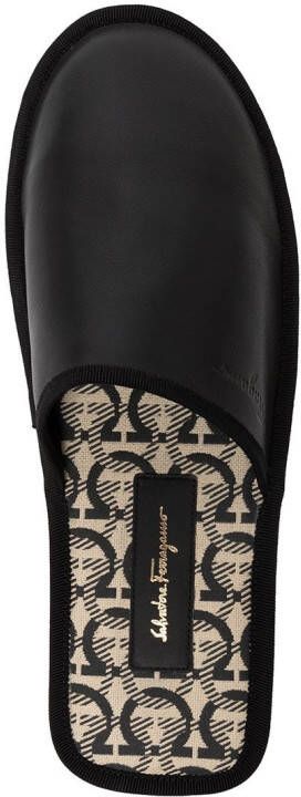 Ferragamo Nomadic Stories slippers Zwart