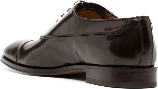 Ferragamo Oxford lakleren schoenen Bruin