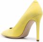 Ferragamo Pumps met puntige neus Geel - Thumbnail 3