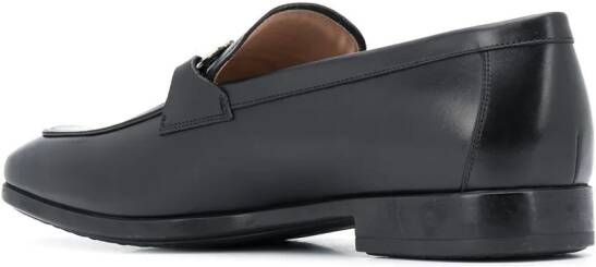 Ferragamo Ree leren loafers Zwart