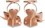 Ferragamo Sandalen met asymmetrische strik Beige - Thumbnail 3