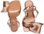 Ferragamo Sandalen met asymmetrische strik Beige - Thumbnail 5