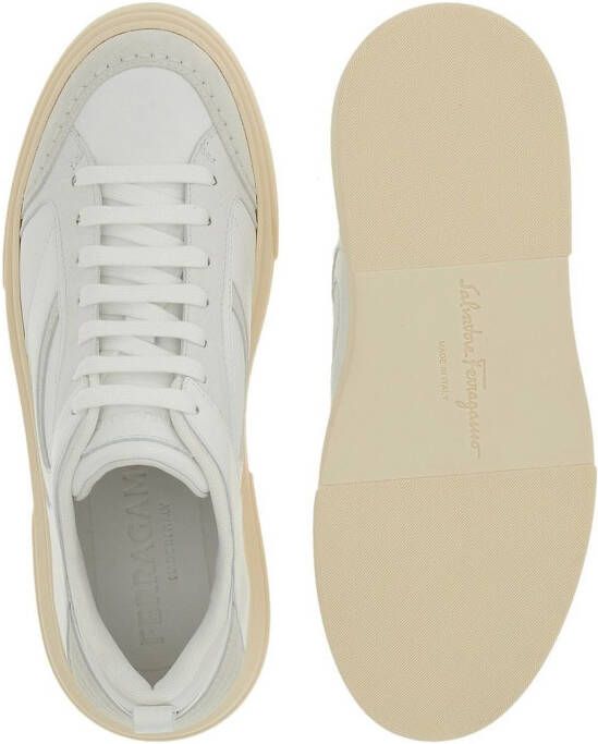 Ferragamo Sneakers met vlakken Wit