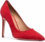 Ferragamo Suède pumps Rood - Thumbnail 2