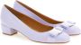 Ferragamo Vara leren pumps 30 mm Paars - Thumbnail 2