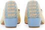 Ferragamo Vara 30 mm raffia pumps Beige - Thumbnail 3