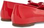 Ferragamo Vara ballerina's met strikdetail Rood - Thumbnail 3