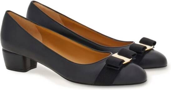 Ferragamo Vara leren pumps 30 mm Zwart