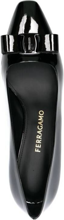 Ferragamo Vara pumps met strik Zwart