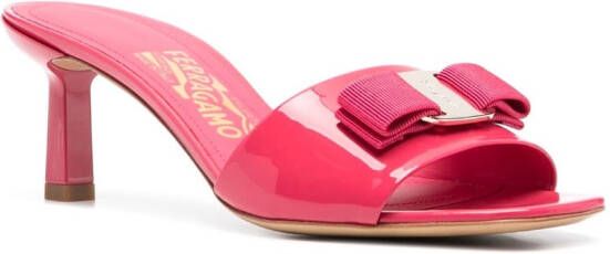 Ferragamo Viva Bow muiltjes Roze