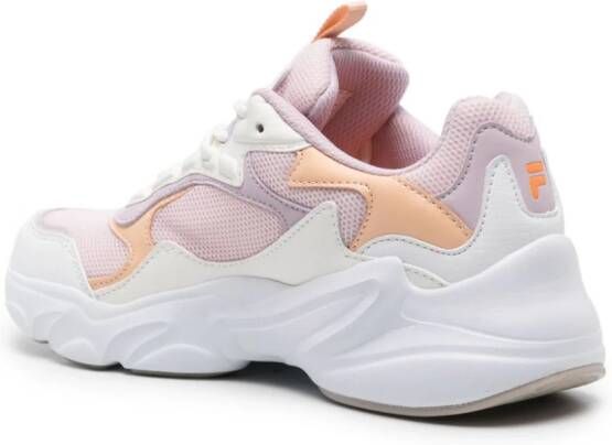 Fila Collene chunky sneakers met vlakken Roze