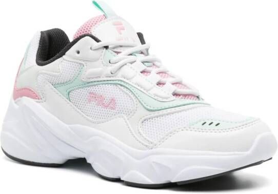 Fila Collene chunky sneakers met vlakken Wit