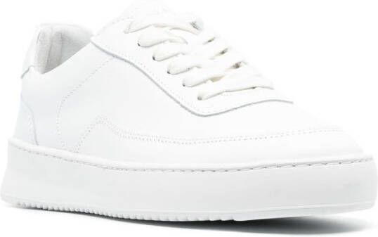 Filling Pieces Leren sneakers Wit