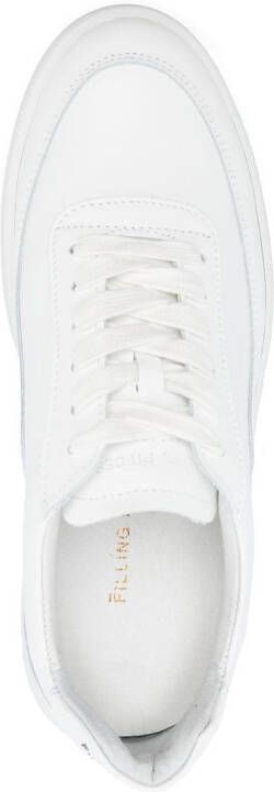 Filling Pieces Leren sneakers Wit