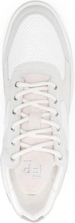 Filling Pieces Sneakers met vlakken Wit