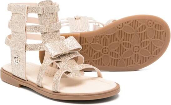 Florens Sandalen met glitter Goud