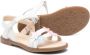 Florens Leren sandalen met sterpatch Wit - Thumbnail 2