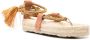 Forte Lurex sandalen Goud - Thumbnail 2