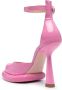 Francesca Bellavita Kelly lakleren pumps Roze - Thumbnail 3