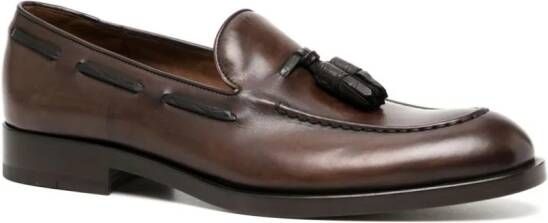 Fratelli Rossetti Leren loafers Bruin