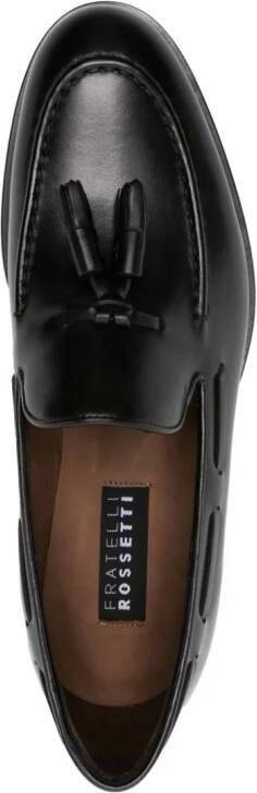 Fratelli Rossetti Leren loafers Zwart