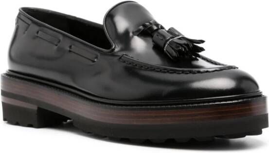 Fratelli Rossetti Loafers met kwastje Zwart