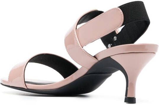 Furla Lakleren sandalen Beige