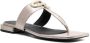 Furla Sandalen met logoplakkaat Goud - Thumbnail 2