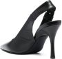 Furla Slingback pumps met puntige neus Zwart - Thumbnail 3