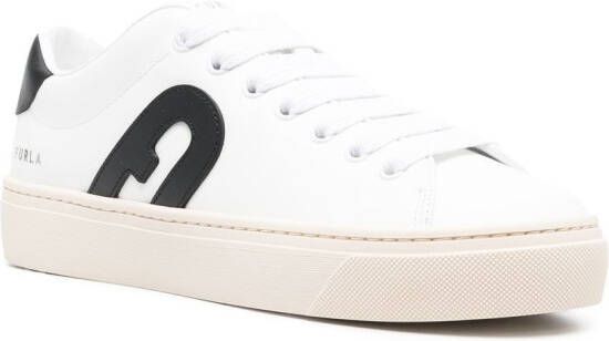 Furla Sneakers met logopatch Wit