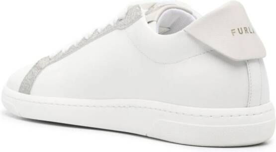 Furla Twist leren sneakers Wit